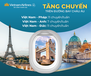banner điện tử - Vietnam Airlines - 2 tuần