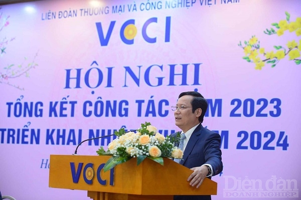 Chủ tịch VCCI Phạm Tấn Công.