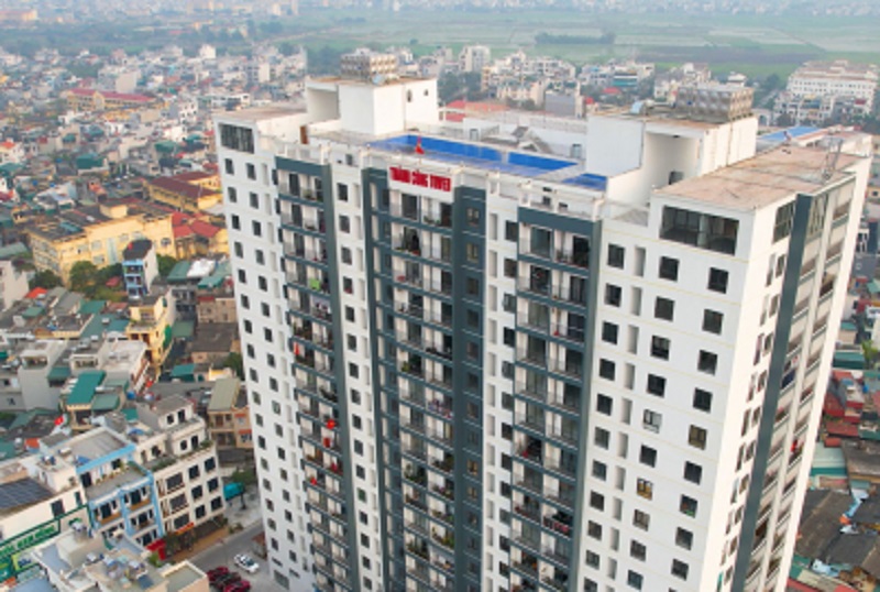 Chung cư Thành Công là một trong những dự án phát triển nhà ở vừa được hoàn thành, đưa vào sử dụng (Ảnh: Báo Thái Bình)