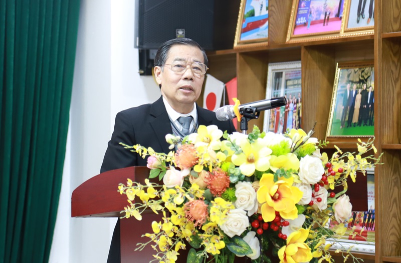 ông Phạm Ngọc Lương – Phó Chủ tịch Thường trực Hiệp hội thông tin kết quả hoạt động với đoàn công tác 