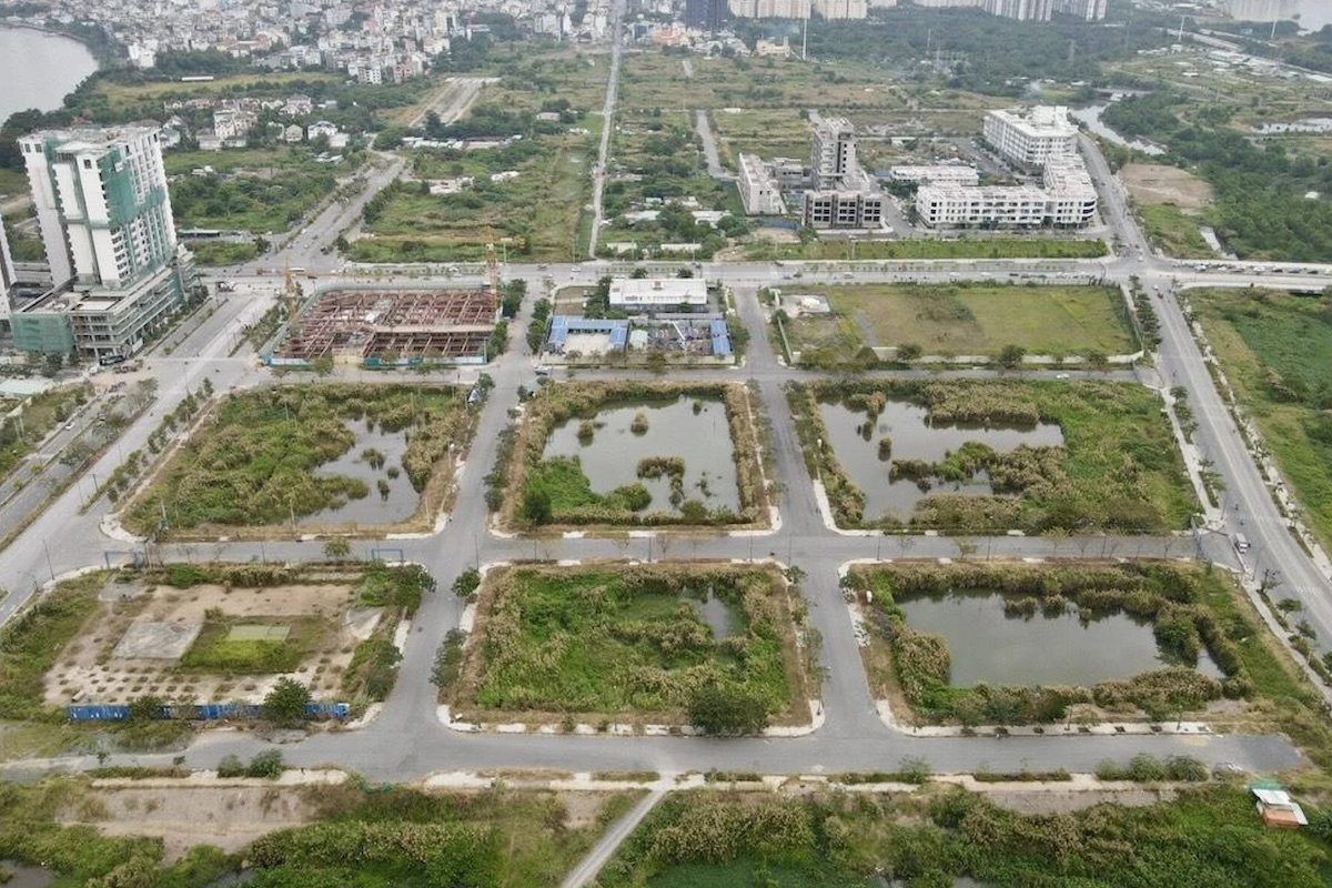 Các lô đất tại Khu đô thị mới Thủ Thiêm sẽ được đưa ra đấu giá trở lại trong năm 2024.