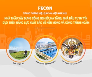 Banner của Công ty Cổ phần FECON (từ ngày 26/12 - 2/1/2024)